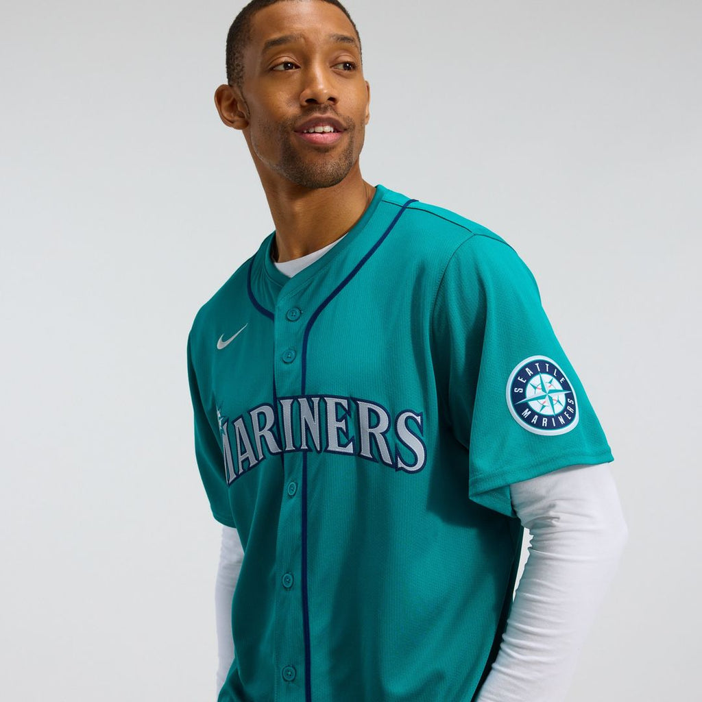 Seattle Mariners Cal Raleigh Nike Alternate Limited Jersey - Teal