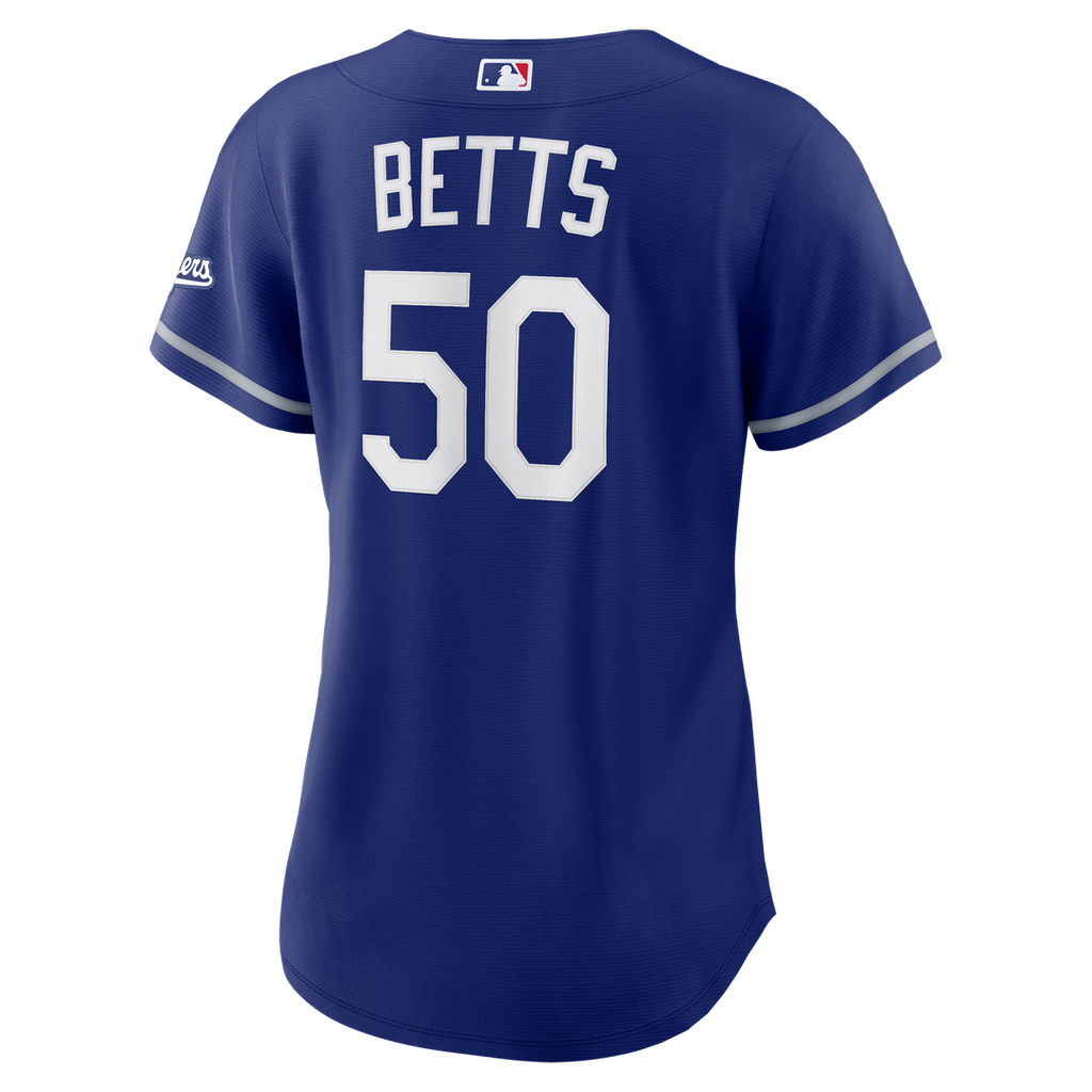 Los Angeles Dodgers Mookie Betts Nike Women's Alternate Stadium Jersey - Royal
