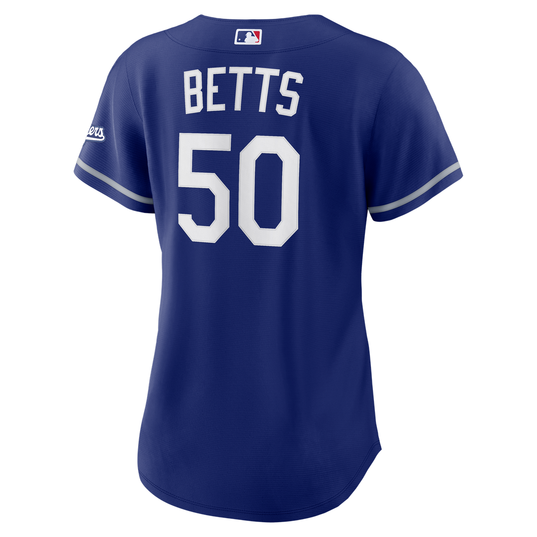 Los Angeles Dodgers Mookie Betts Nike Women's Alternate Stadium Jersey - Royal
