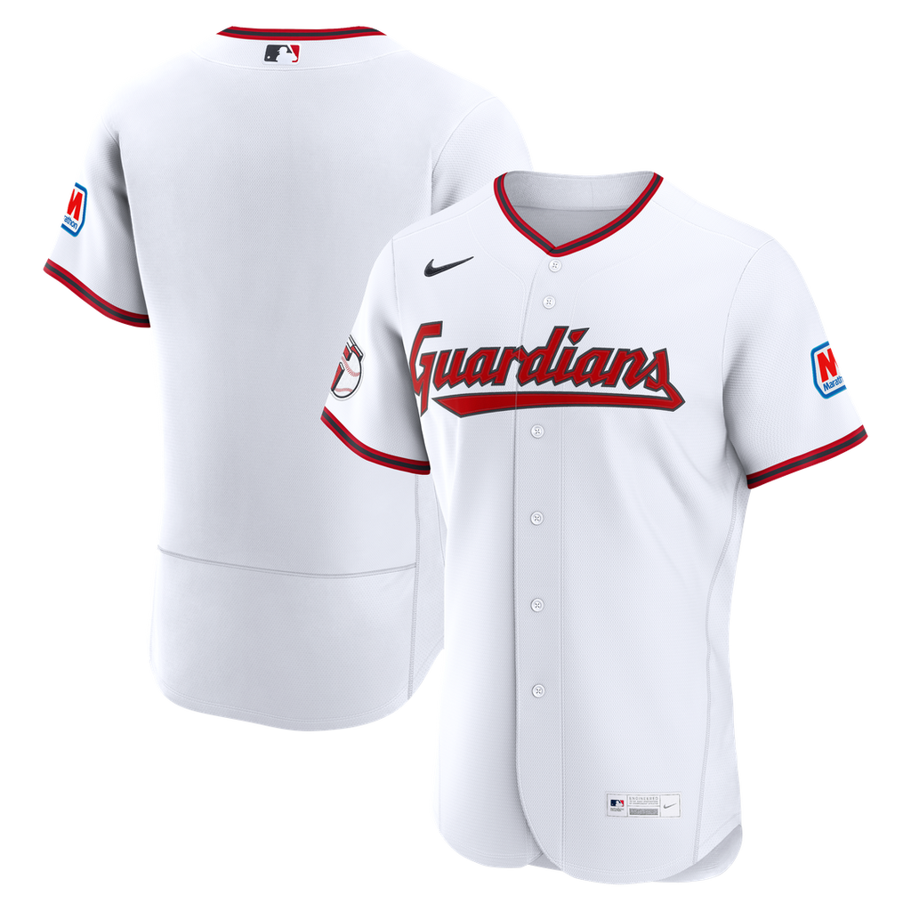 Cleveland Guardians Nike Home Authentic Jersey - White