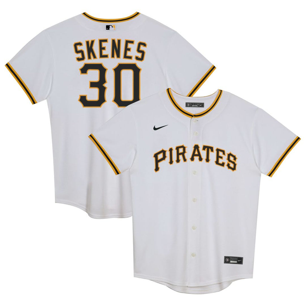 Pittsburgh Pirates Paul Skenes Nike Preschool Home Replica Player Jersey - White