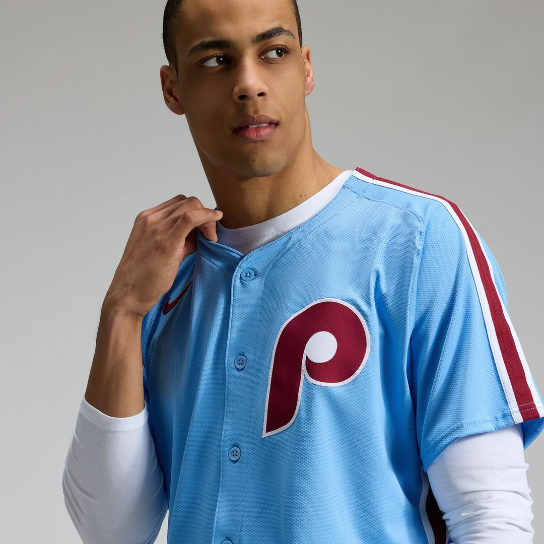 Philadelphia Phillies Nike Home Elite Jersey - White