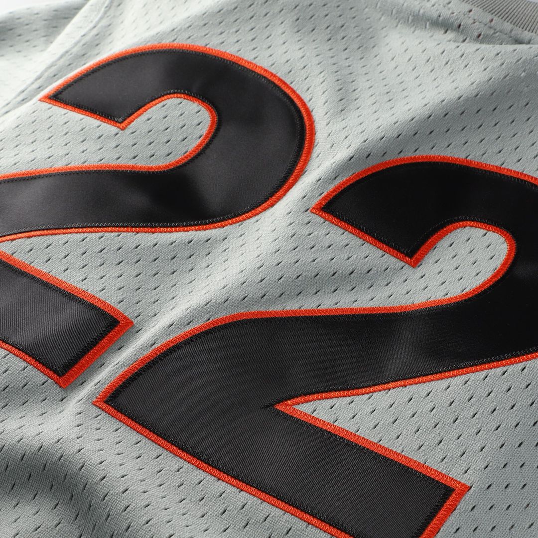 San Francisco Giants Will Clark Mitchell & Ness Authentic Batting Practice Jersey - Gray