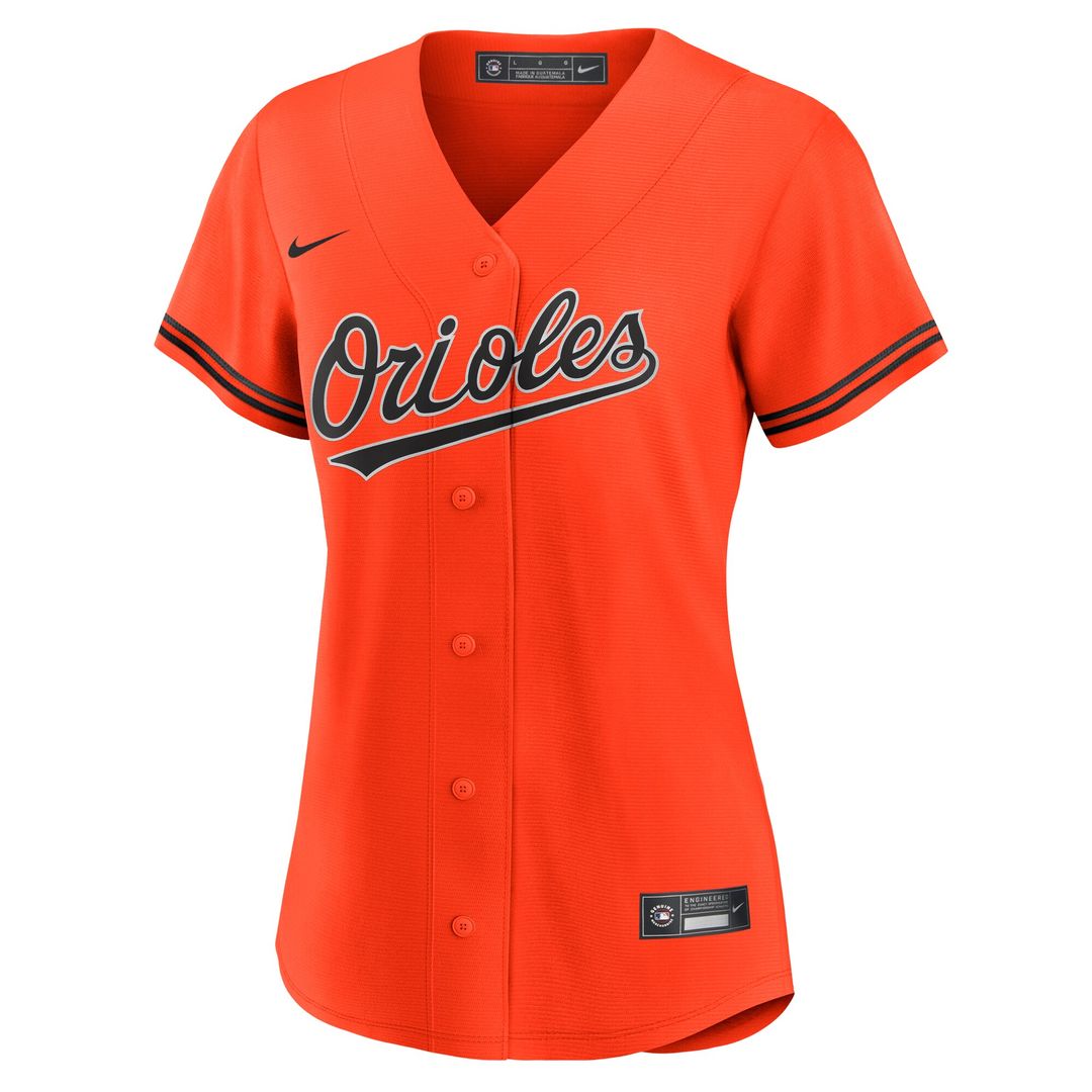 Baltimore Orioles Gunnar Henderson Nike Women's Alternate 2 Replica Jersey - Orange