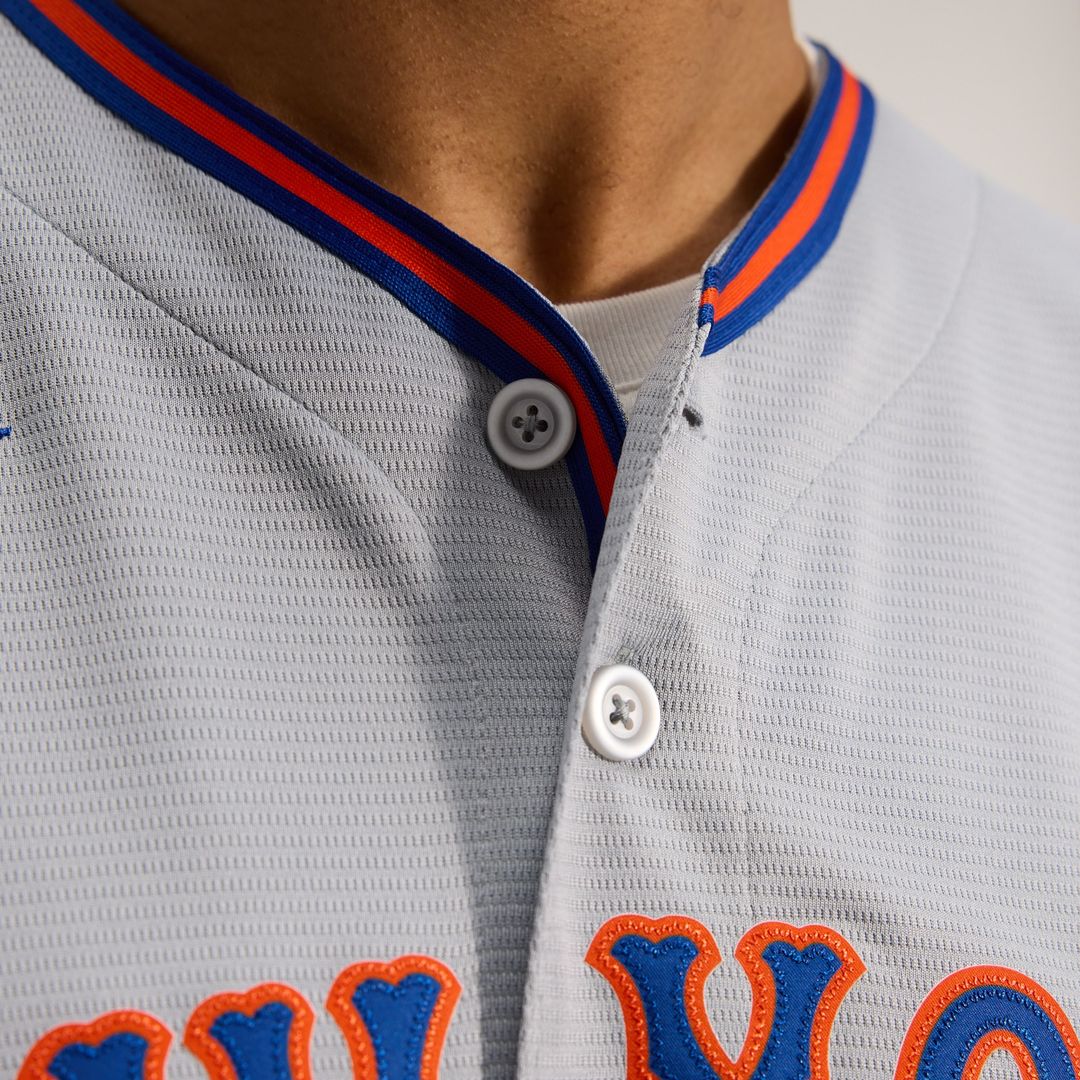 New York Mets Juan Soto Nike Road Replica Jersey - Gray