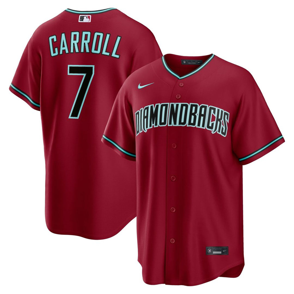 Arizona Diamondbacks Corbin Carroll Nike Alternate 2 Replica Jersey - Crimson