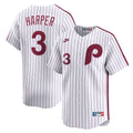 Philadelphia Phillies Bryce Harper Nike Cooperstown Limited Jersey - White