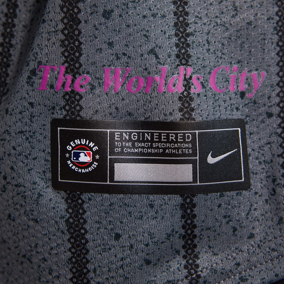 New York Mets Nike Women's City Connect Limited Jersey - Gray