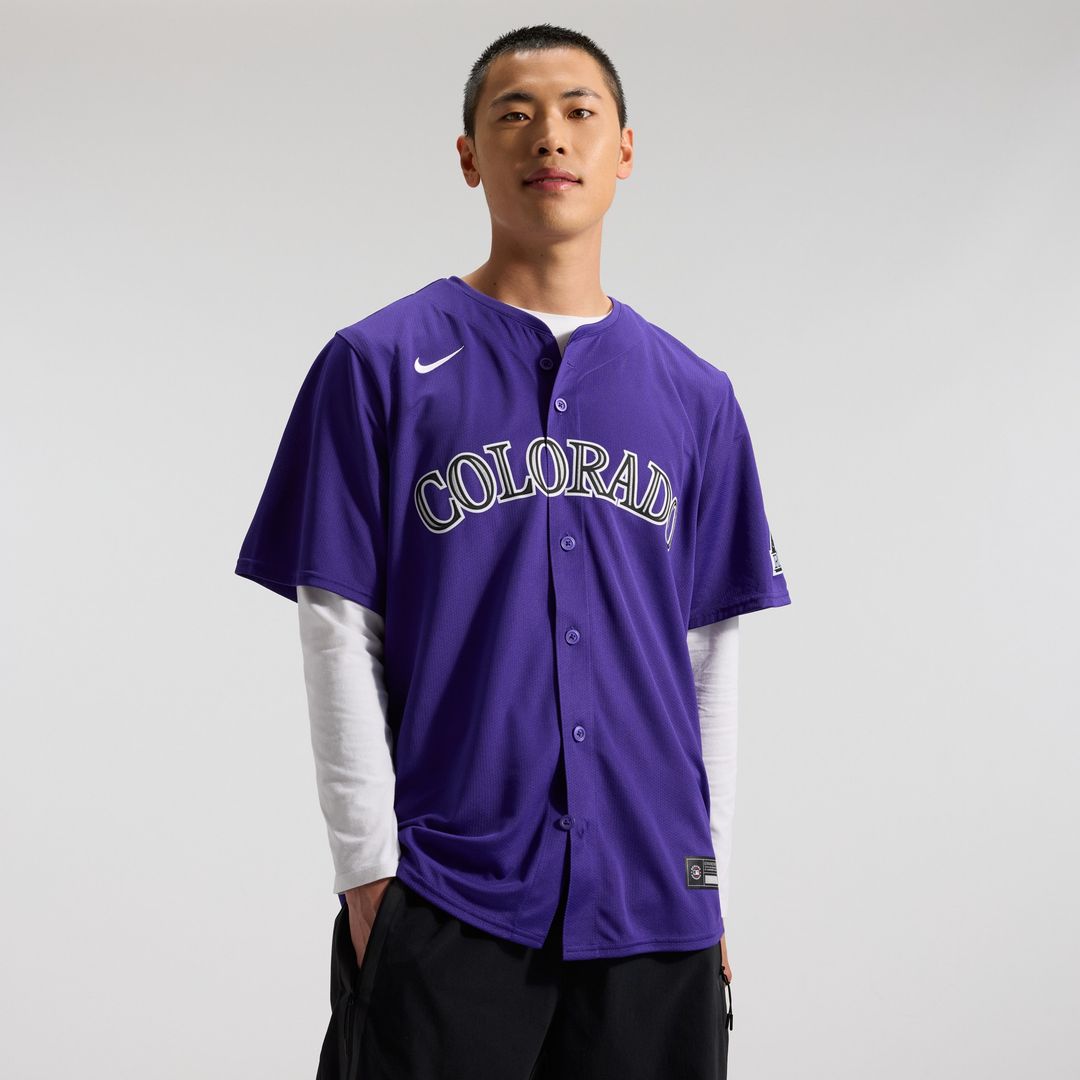 Colorado Rockies Nike Alternate Limited Jersey - Purple