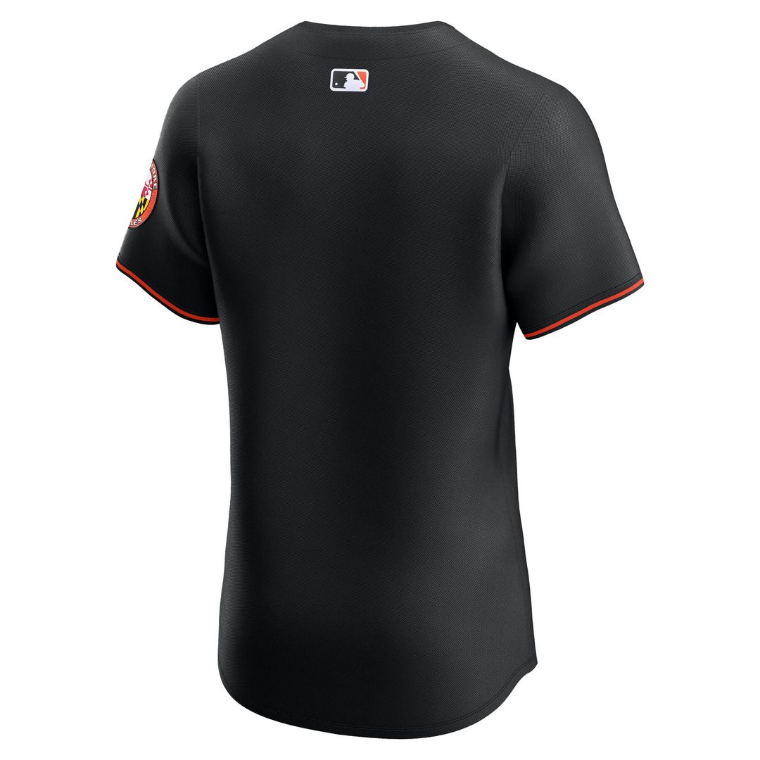 Baltimore Orioles Nike Alternate Elite Jersey - Black