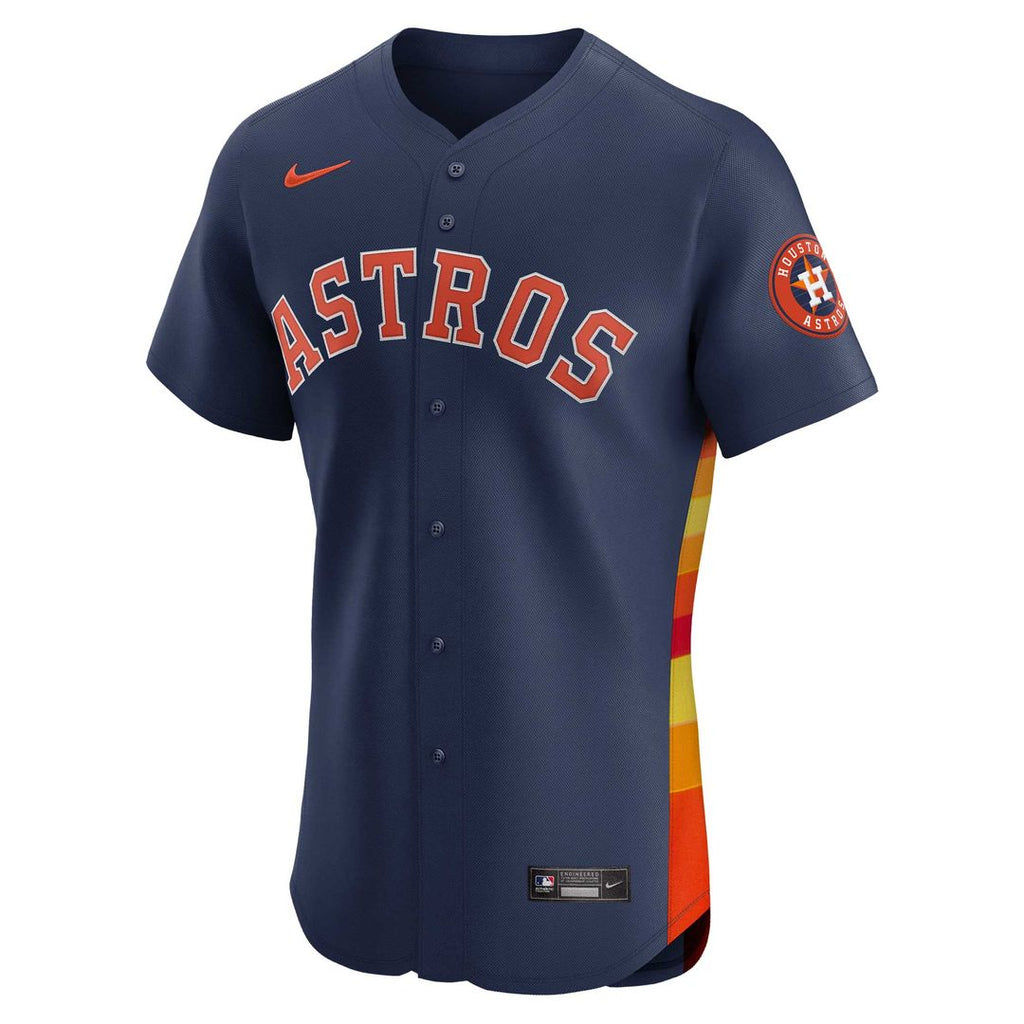 Houston Astros Jose Altuve Nike Alternate Elite Player Jersey - Navy
