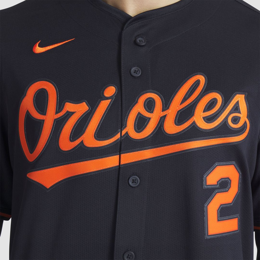 Baltimore Orioles Gunnar Henderson Nike Alternate Limited Player Jersey - Black