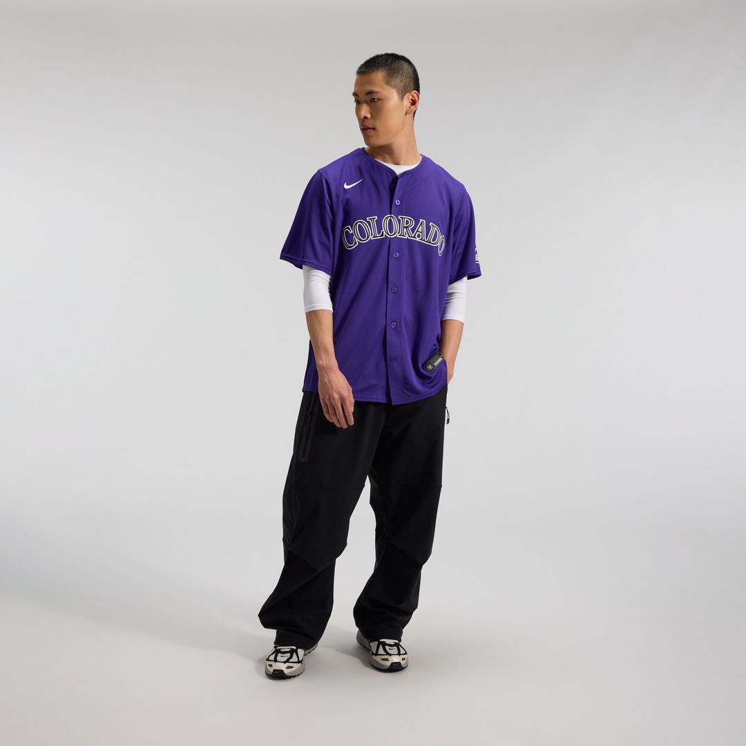 Colorado Rockies Nike Alternate Limited Jersey - Purple