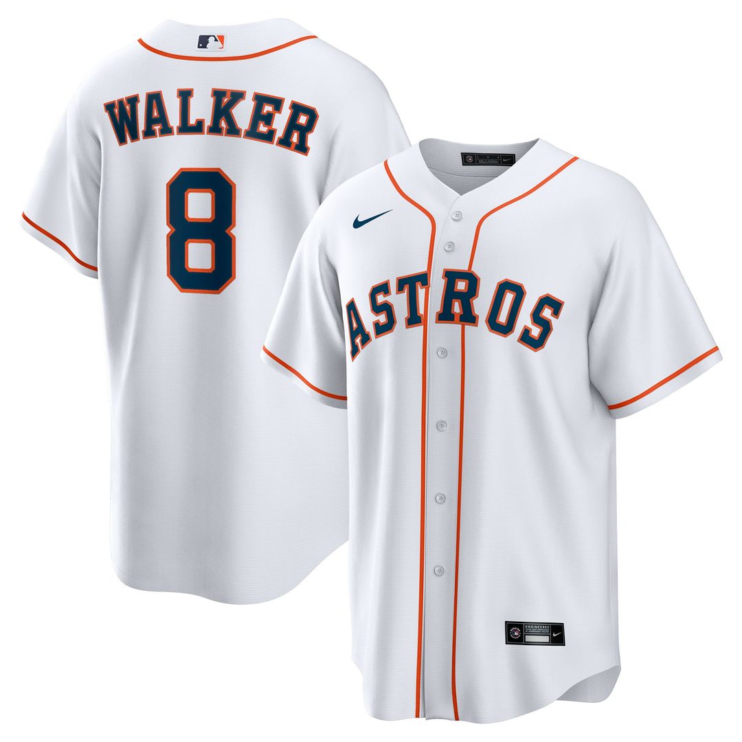 Houston Astros Christian Walker Nike Home Replica Jersey - White