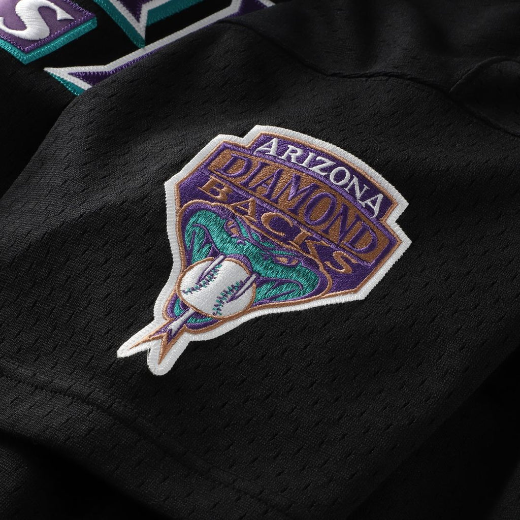 Arizona Diamondbacks Randy Johnson Mitchell & Ness Big & Tall Cooperstown Mesh Batting Practice Jersey - Black