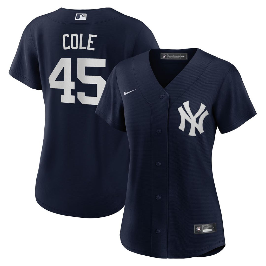 New York Yankees Gerrit Cole Nike Women's Alternate Replica Player Jersey - Navy