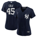 New York Yankees Gerrit Cole Nike Women's Alternate Replica Player Jersey - Navy