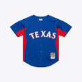 Texas Rangers Adrian Beltre Mitchell & Ness Cooperstown Mesh Batting Practice Button - Up Jersey - Royal