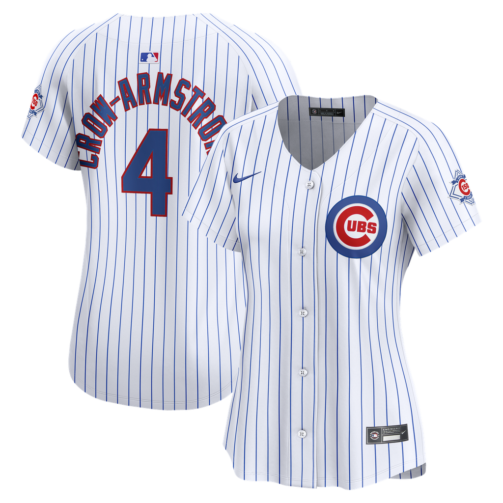 Chicago Cubs Pete Crow - Armstrong Nike Women's 150th Anniversary Limited Jersey - White