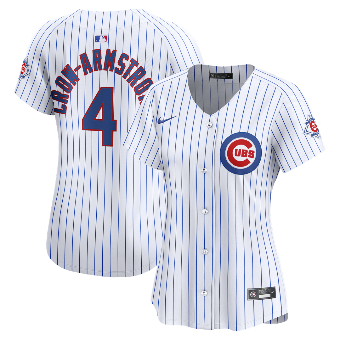 Chicago Cubs Pete Crow - Armstrong Nike Women's 150th Anniversary Limited Jersey - White