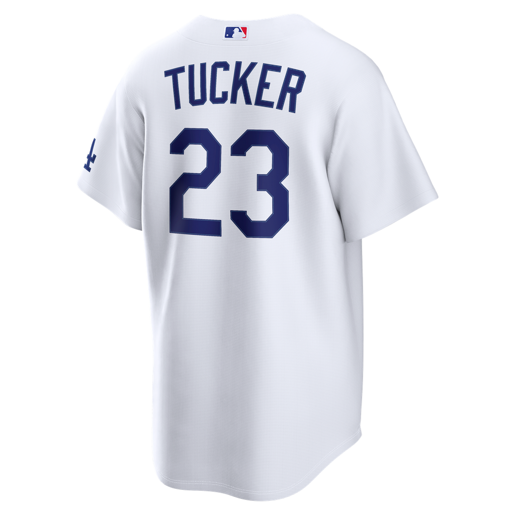 Los Angeles Dodgers Kyle Tucker Nike Home Stadium Jersey - White
