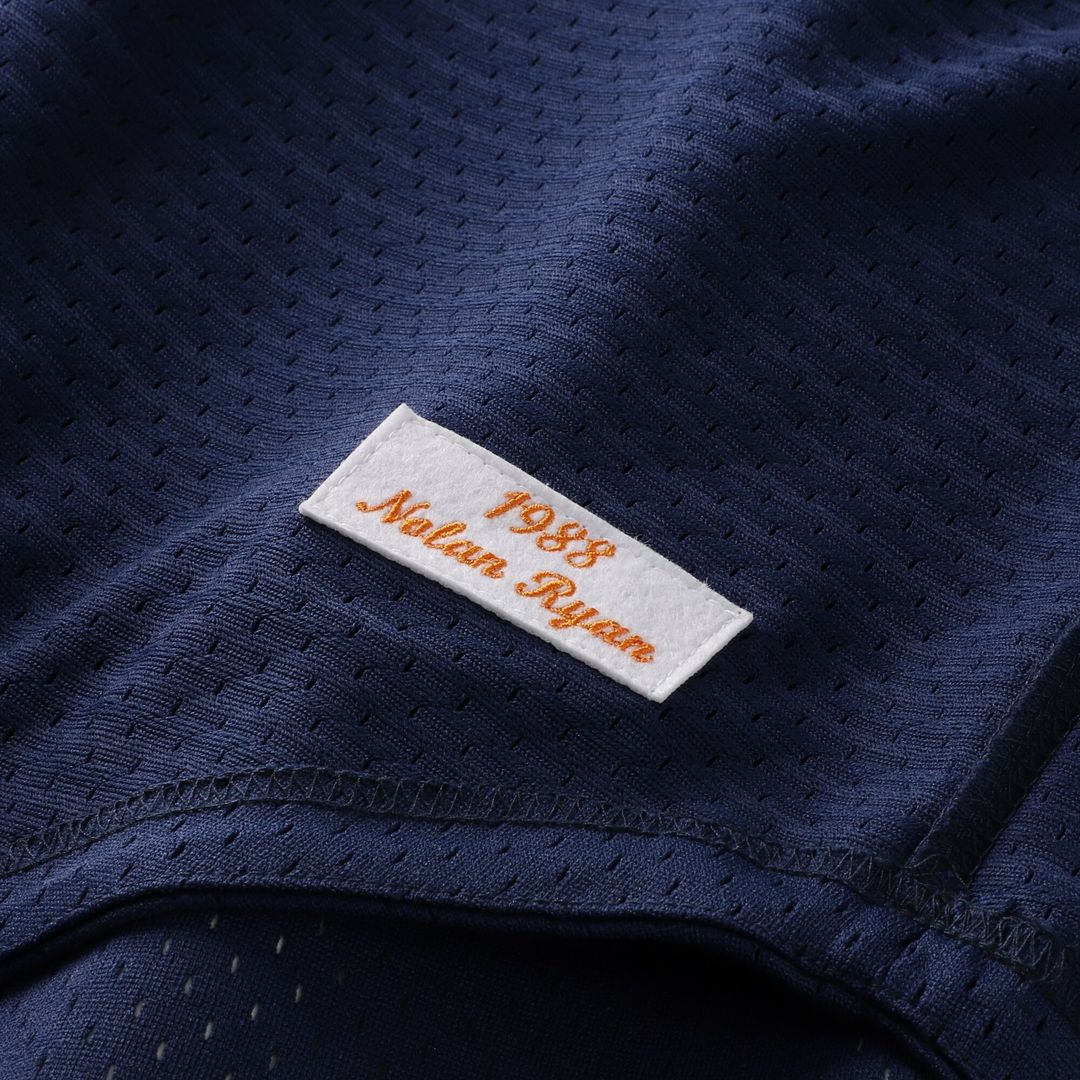 Houston Astros Nolan Ryan Mitchell & Ness Toddler Throwback Mesh Batting Practice Jersey - Navy