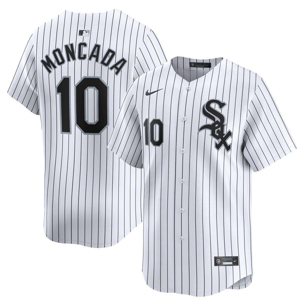 Chicago White Sox Yoan Moncada Nike Home Limited Player Jersey - White