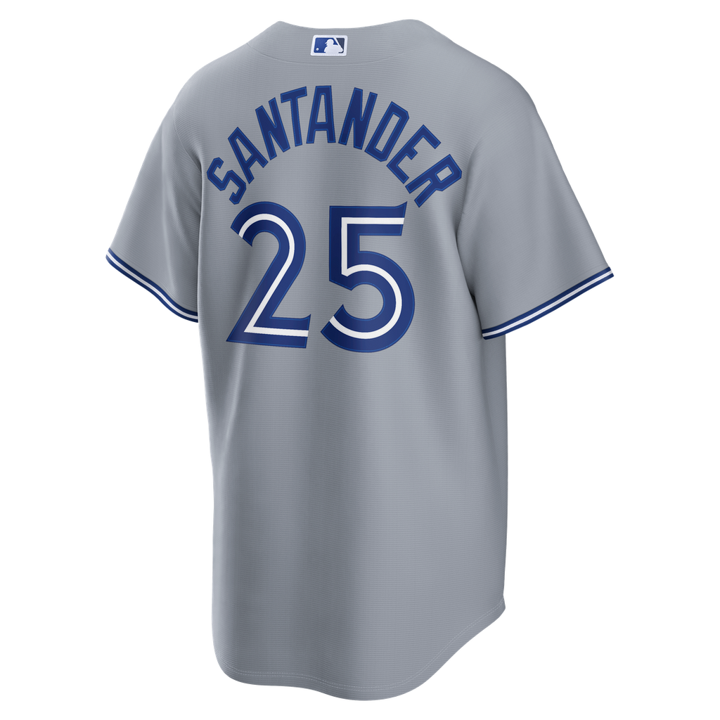 Toronto Blue Jays Anthony Santander Nike Road Replica Jersey - Gray