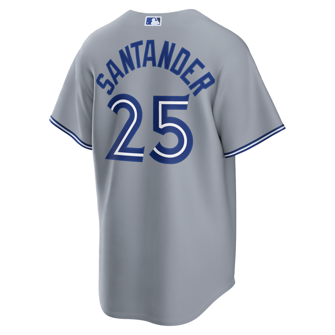 Toronto Blue Jays Anthony Santander Nike Road Replica Jersey - Gray
