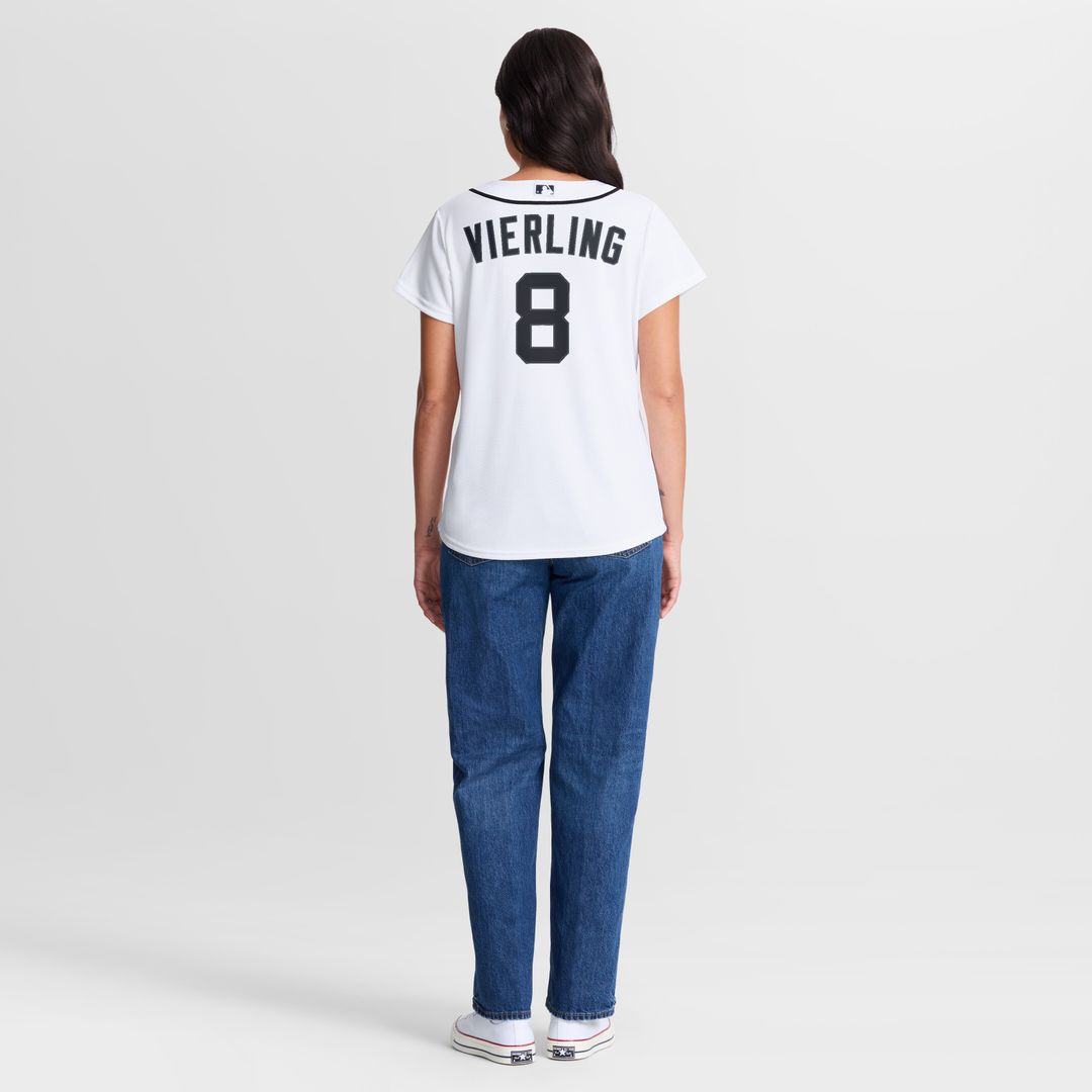 Detroit Tigers Matt Vierling Nike Women's Home Replica Jersey - White