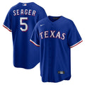 Texas Rangers Corey Seager Nike Alternate 2 Replica Jersey - Royal