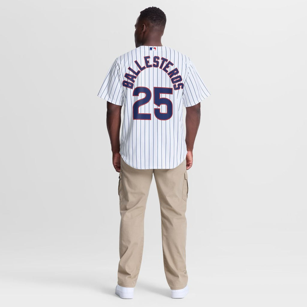 Chicago Cubs Moisés Ballesteros Nike Home Replica Jersey - White