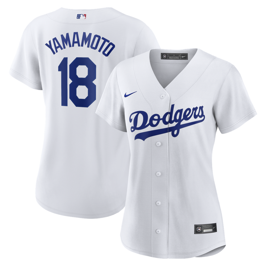 Los Angeles Dodgers Yoshinobu Yamamoto Nike Women's Replica Jersey - White
