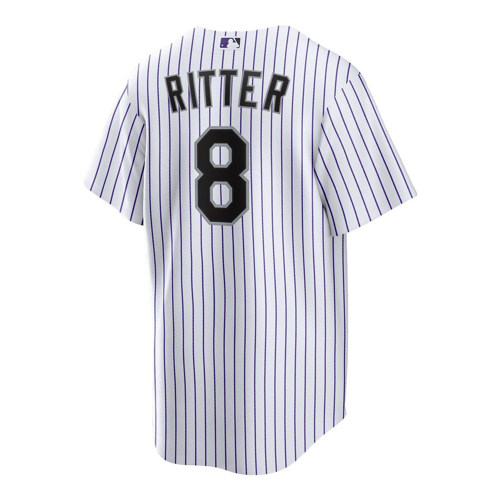 Colorado Rockies Ryan Ritter Nike Home Replica Jersey - White
