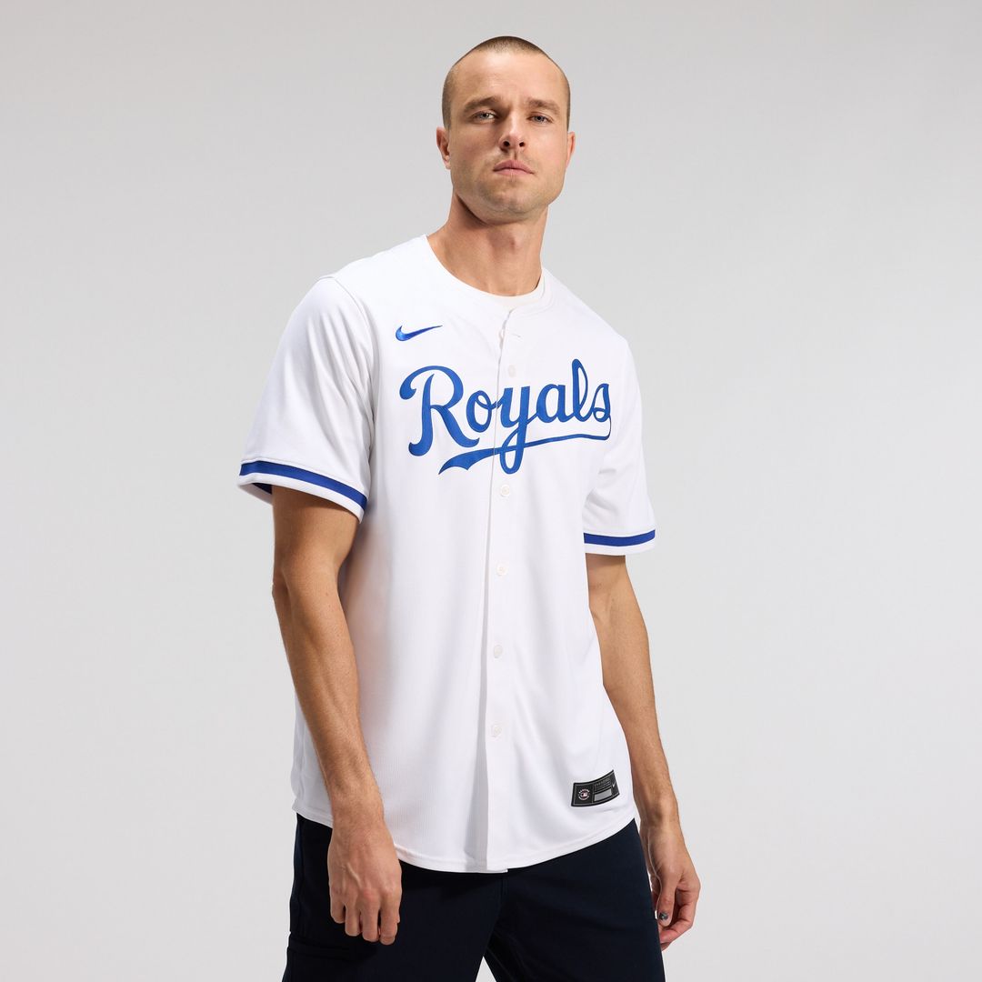 Kansas City Royals Nike Home Limited Jersey - White