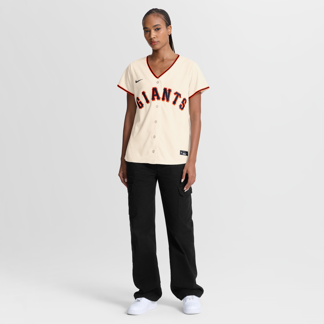 San Francisco Giants Bryce Eldridge Nike Women's Home Replica Jersey - Cream