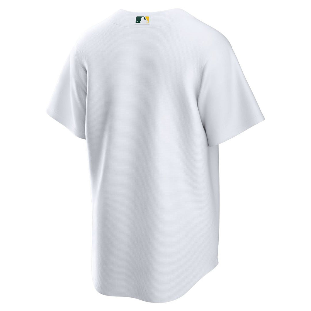 Athletics Nike Home Blank Replica Jersey - White