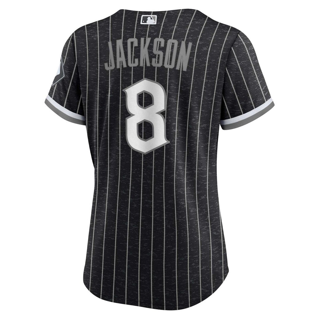 Chicago White Sox Bo Jackson Nike Women's City Connect Replica Player Jersey - Black