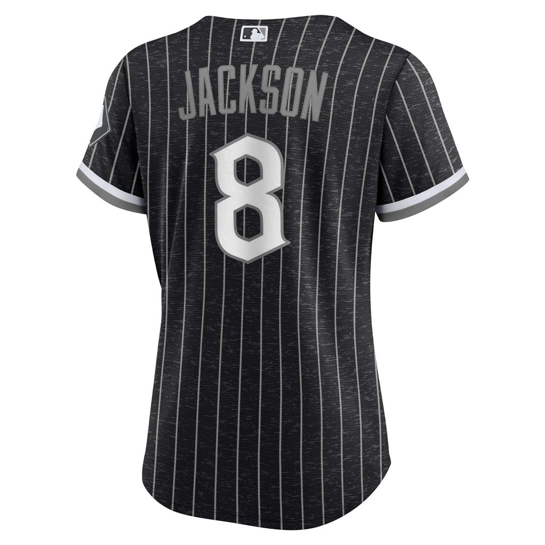 Chicago White Sox Bo Jackson Nike Women's City Connect Replica Player Jersey - Black