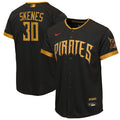 Pittsburgh Pirates Paul Skenes Nike Youth 2026 City Connect Stadium Jersey - Black