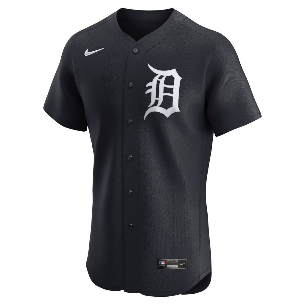 Detroit Tigers Nike Alternate 2 Elite Jersey - Navy