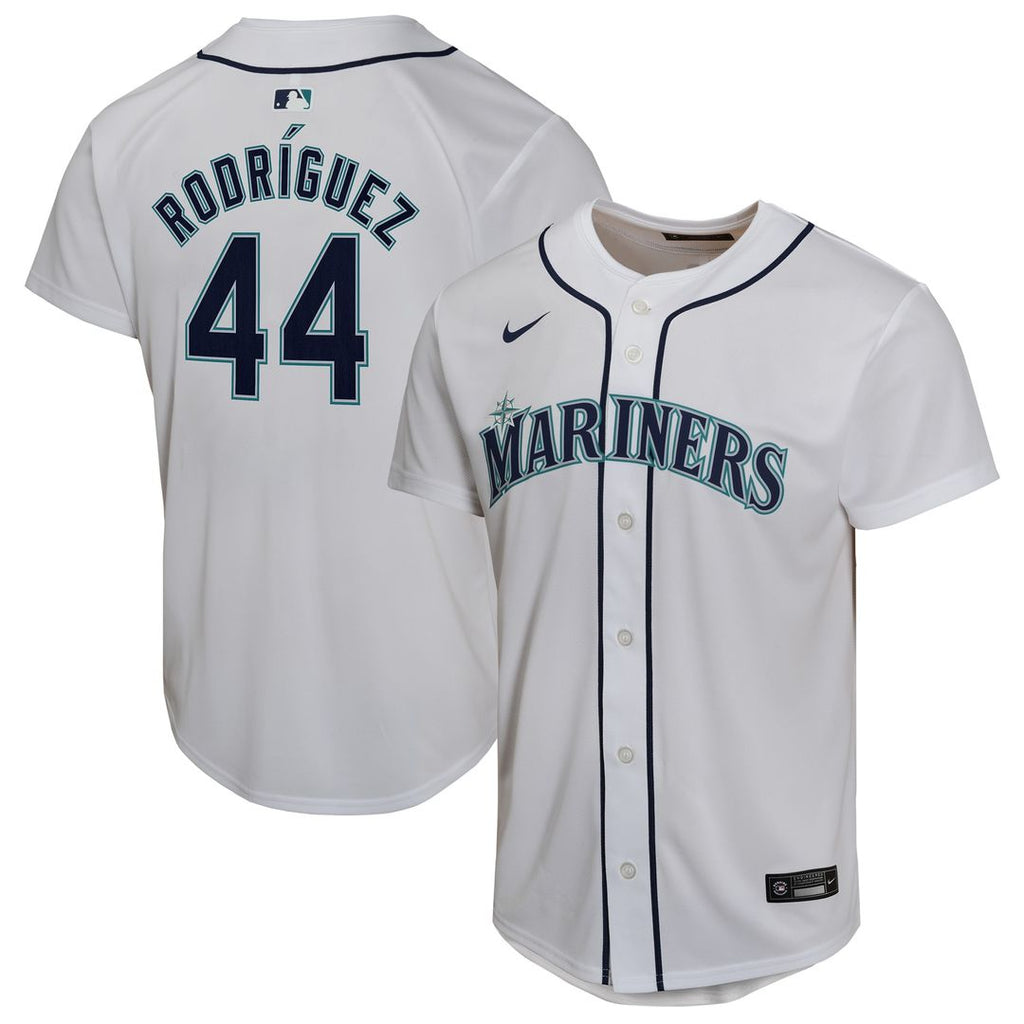 Seattle Mariners Julio Rodríguez Nike Youth Home Game Player Jersey - White