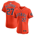 Houston Astros Jose Altuve Nike Alternate Elite Player Jersey - Orange
