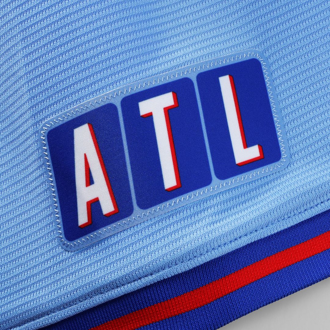 Atlanta Braves Austin Riley Nike 2026 City Connect Stadium Jersey - Powder Blue