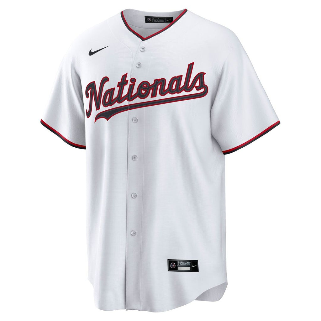 Washington Nationals CJ Abrams Nike Home Replica Jersey - White