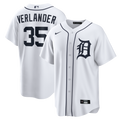 Detroit Tigers Justin Verlander Nike Home Replica Jersey - White