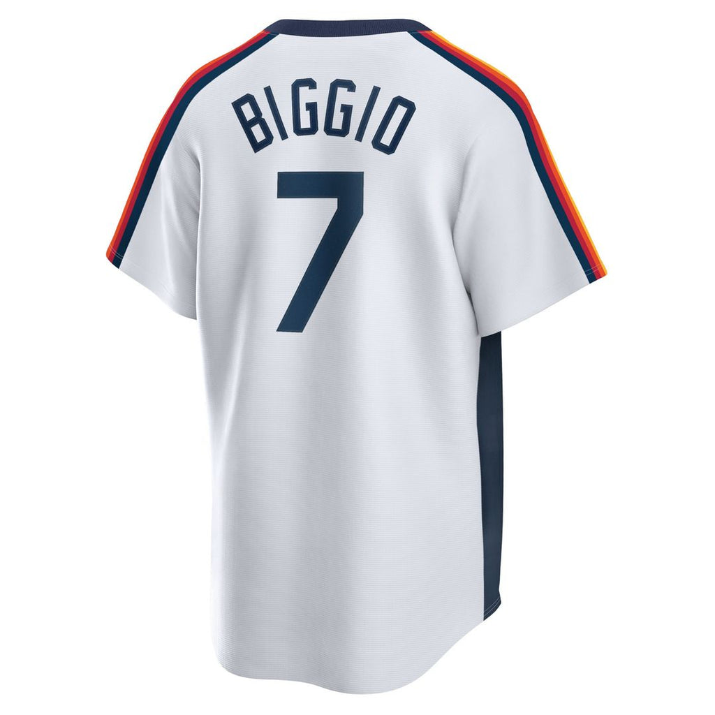 Houston Astros Craig Biggio Nike Home Cooperstown Logo Player Jersey - White