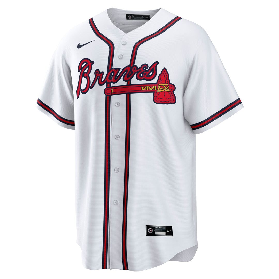 Atlanta Braves Austin Riley Nike Home Replica Player Jersey - White