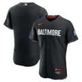 Baltimore Orioles Nike City Connect Authentic Jersey - Black