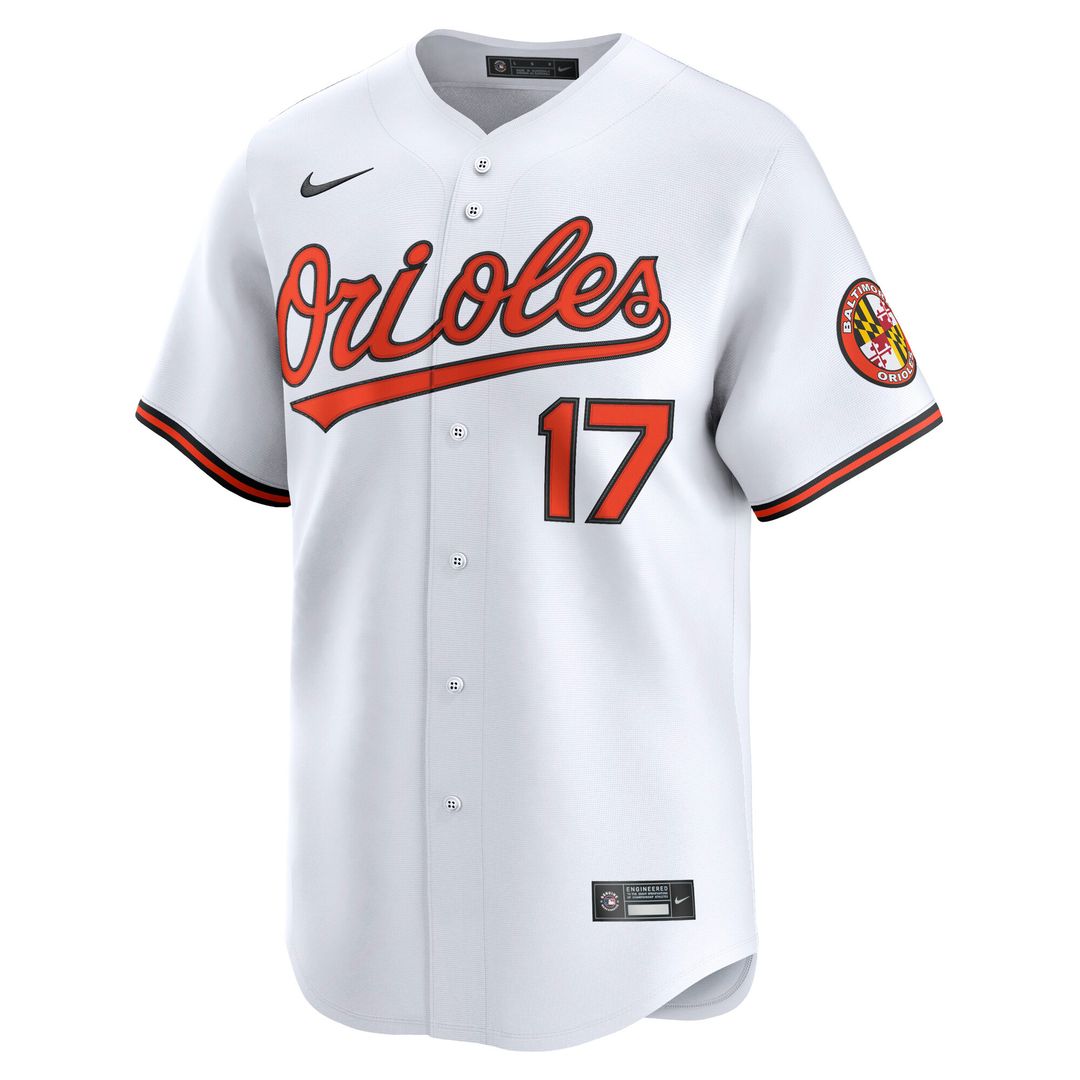 Baltimore Orioles Colton Cowser Nike Home Limited Player Jersey - White
